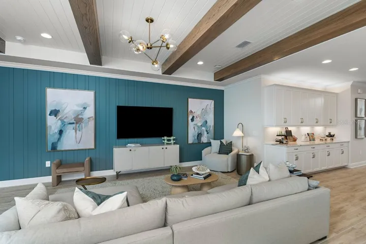 Great Room-Photo description represents the model home of same floor plan.