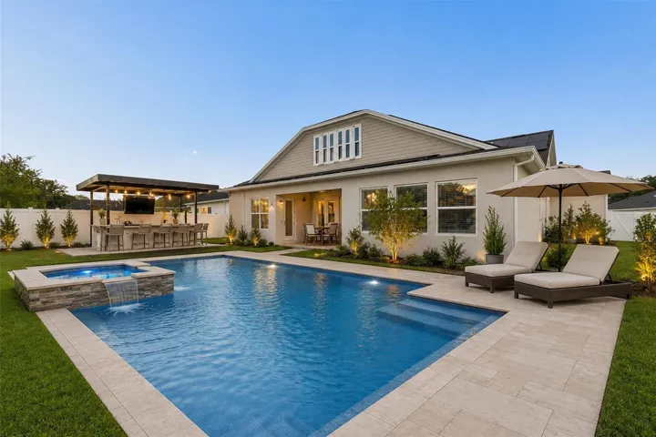 Proposed Pool Rendering- Yard is already plumbed and wired for a pool install