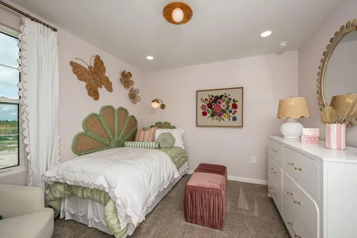 Bedroom 5-Photo description represents the model home of same floor plan.