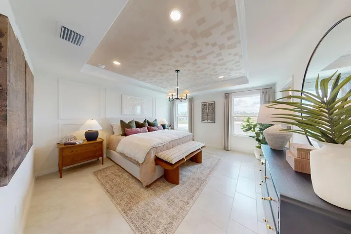 Owners Bedroom-Photo description represents the model home of same floor plan.