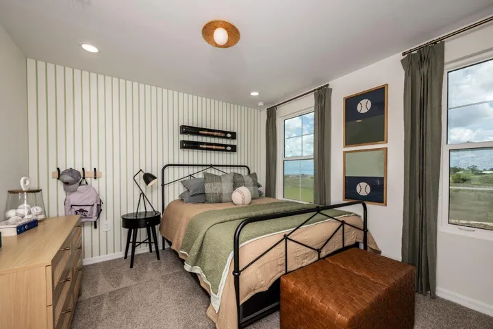 Bedroom 2-Photo description represents the model home of same floor plan.
