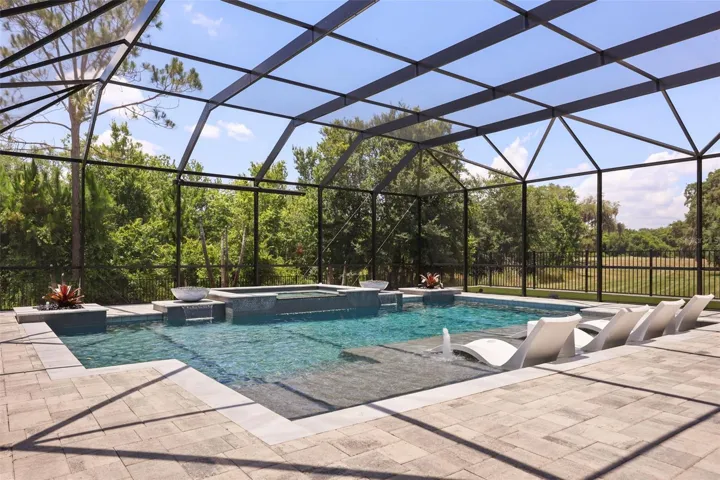 Resort-Style saltwater pool and spa