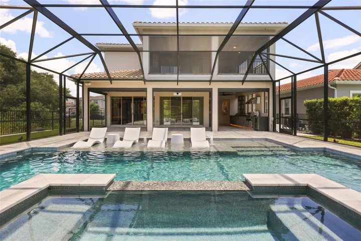 Resort-Style saltwater pool and spa