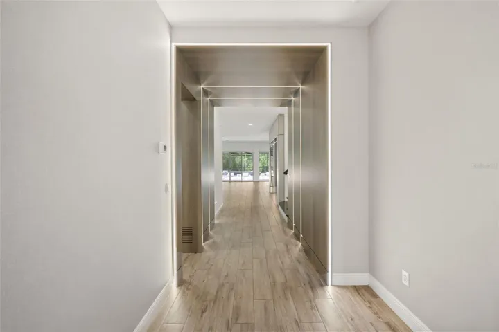 Foyer and entry into home