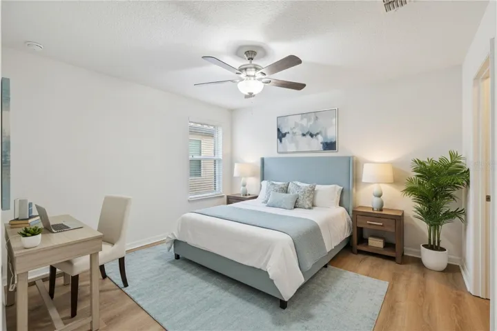 3rd full Bedroom virtually staged