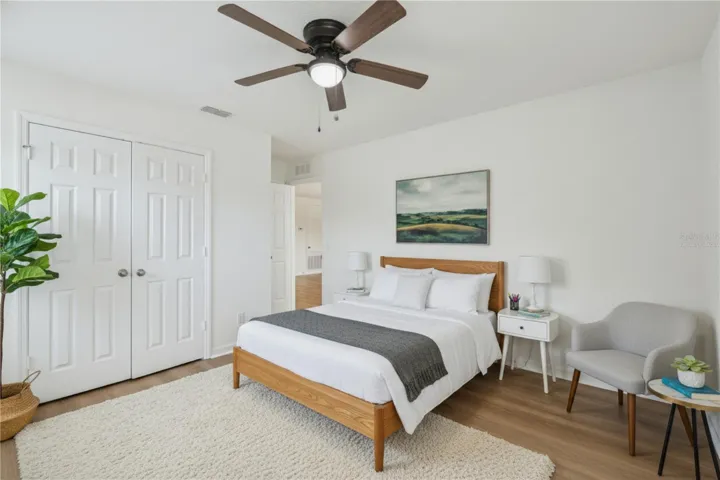 2nd Bedroom virtually staged