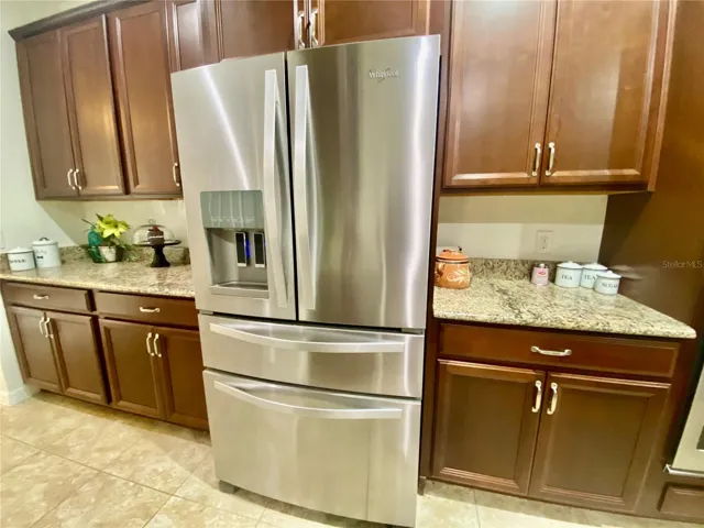 Coffe Station and Fridge