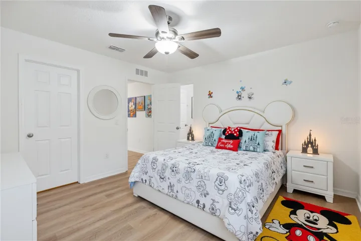 4th Bedroom virtually staged