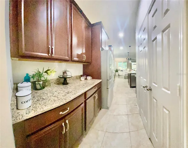 Coffee Station/Large Pantry hallway