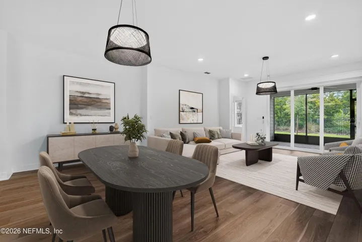 Living / Dining Area (Virtually Staged)