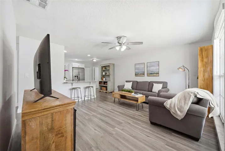 Spacious living area