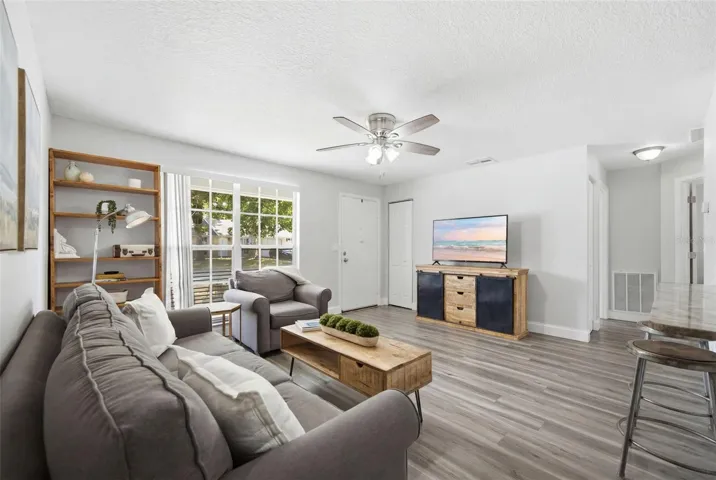 Luxury vinyl plank floors
