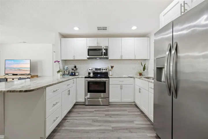 Remodeled kitchen
