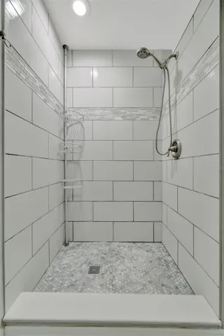 The Walk-In Shower in the Master Bath
