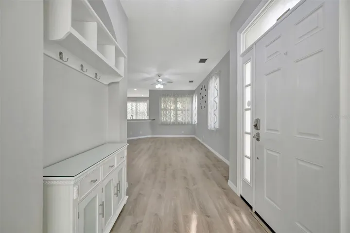 Front Foyer leading to the Living Room