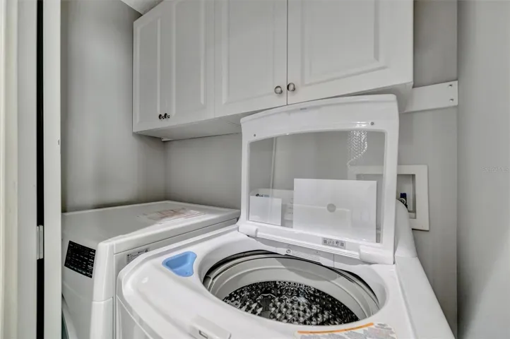Washer / Dryer Closet Upstairs