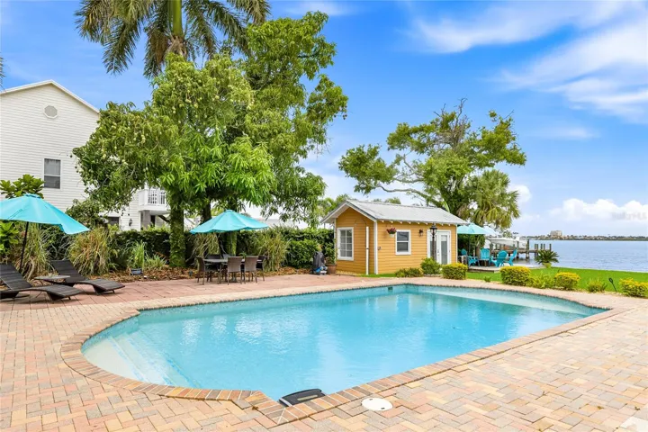heated pool