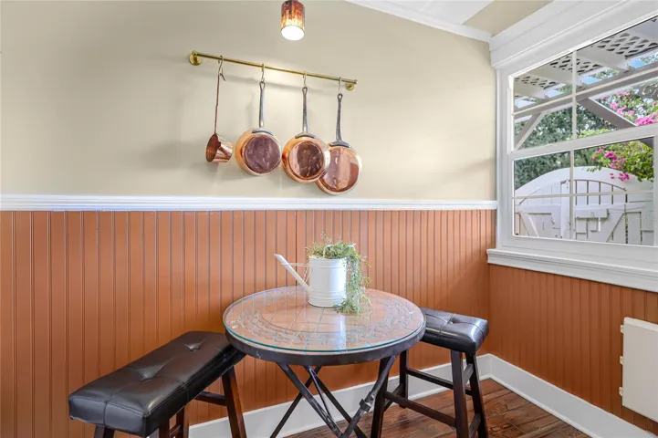 semi private area off kitchen