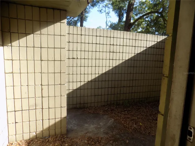 A Front of door