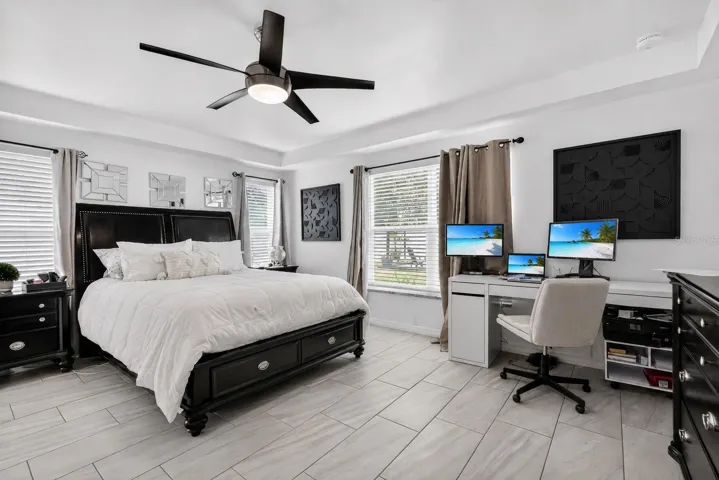 Primary Bedroom with Natural Lighting