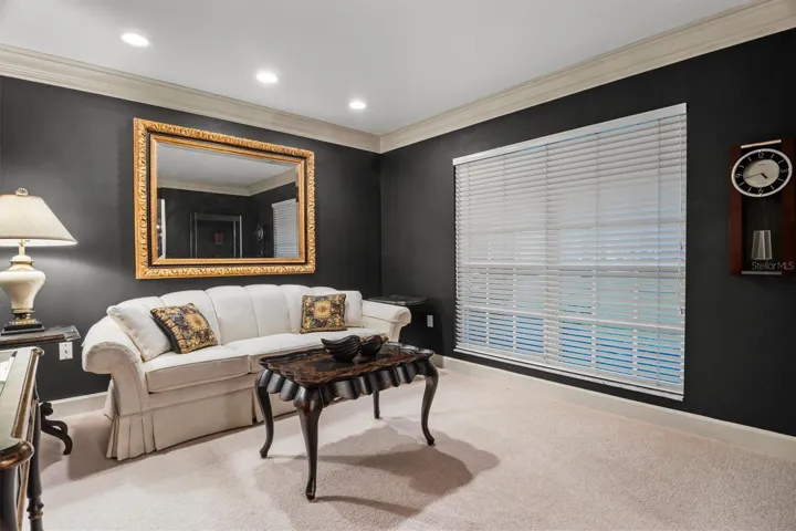 Another view of the formal living room at the front of the home