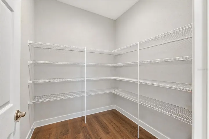Large walk-in pantry