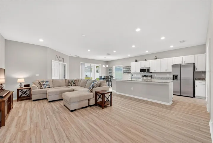 Large open concept