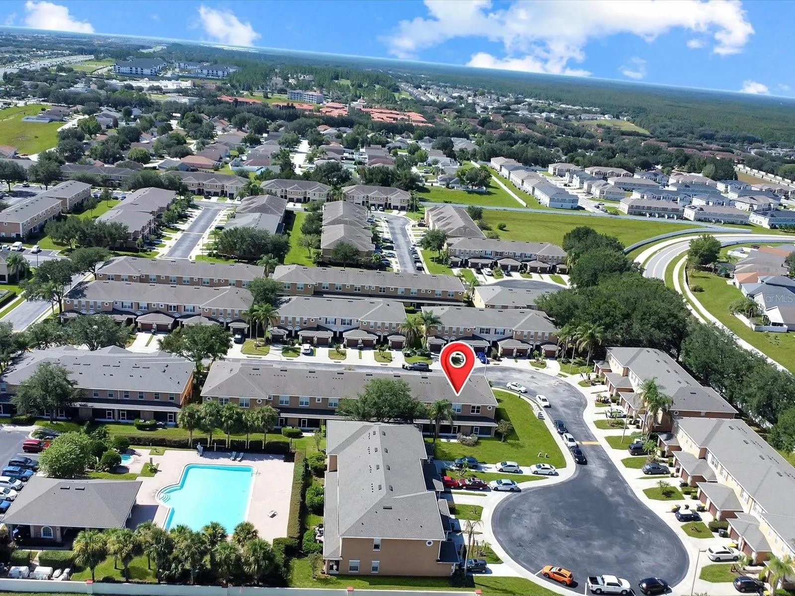 Beautiful home located directly adjacent to the cul-de-sac.
