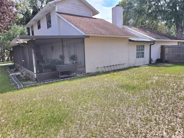 North side of House