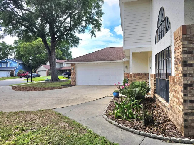Front house with garage