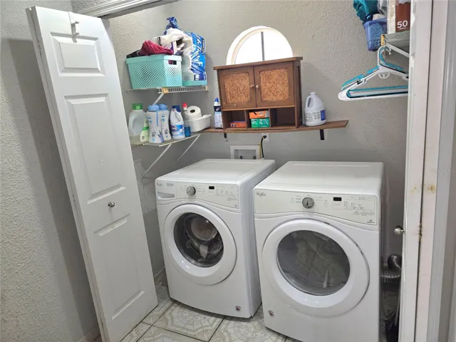 Laundry Room inside Half bath