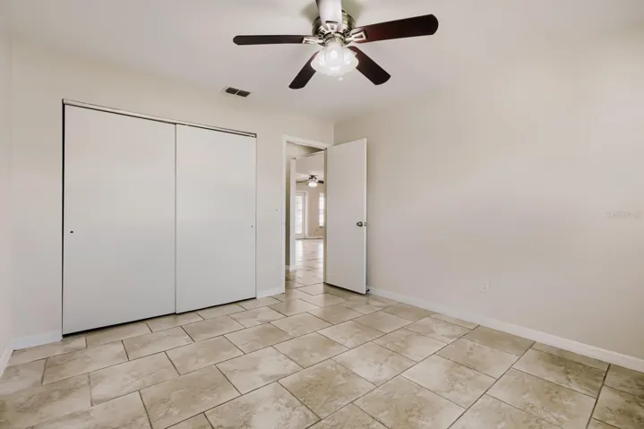Bedroom 3- Facing closet