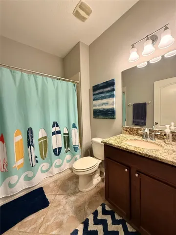 First floor full bath
