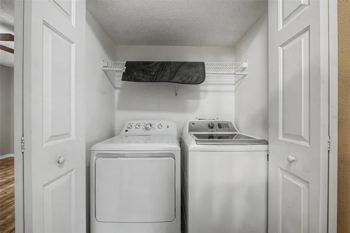 Laundry next to the Bedrooms