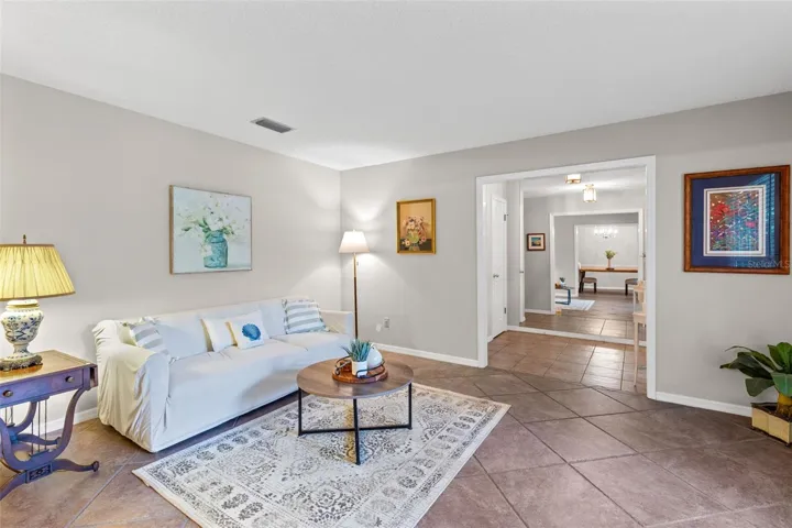 Large Living room when you enter
