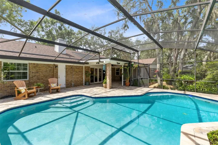 Resurfaced, solar heated pool!