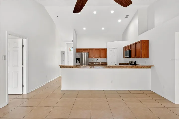 Kitchen From The Back