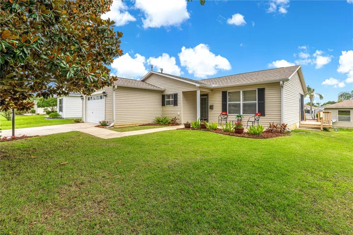 Spacious yard