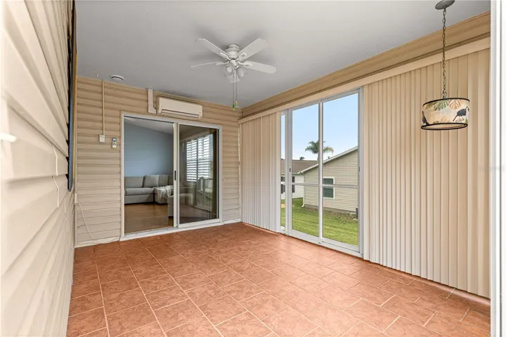 TILED enclosed Lanai