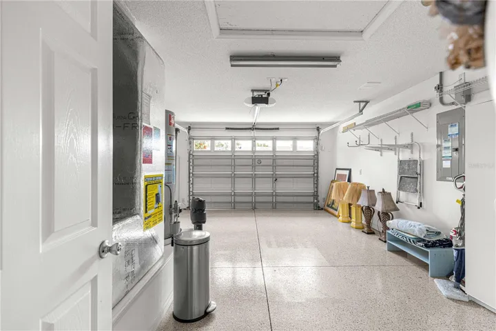 Epoxy garage floor