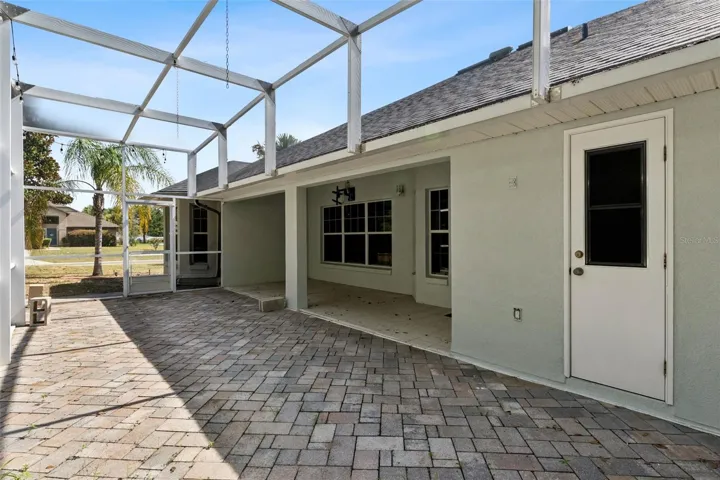 Covered Lanai and Screened Patio.