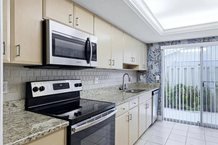 Updated kitchen with stainless appliances