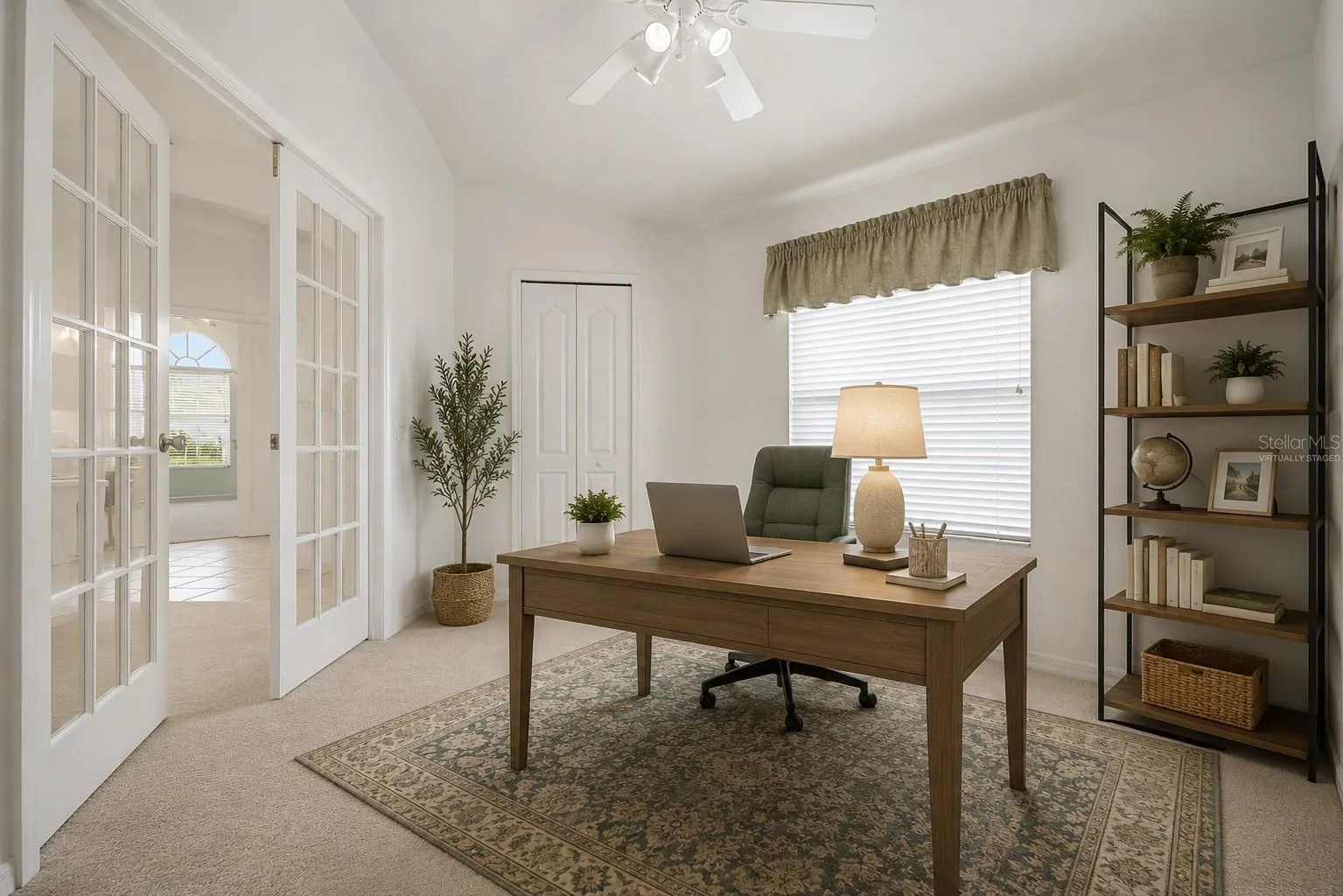 Virtually Staged / 3rd Bedroom or Office