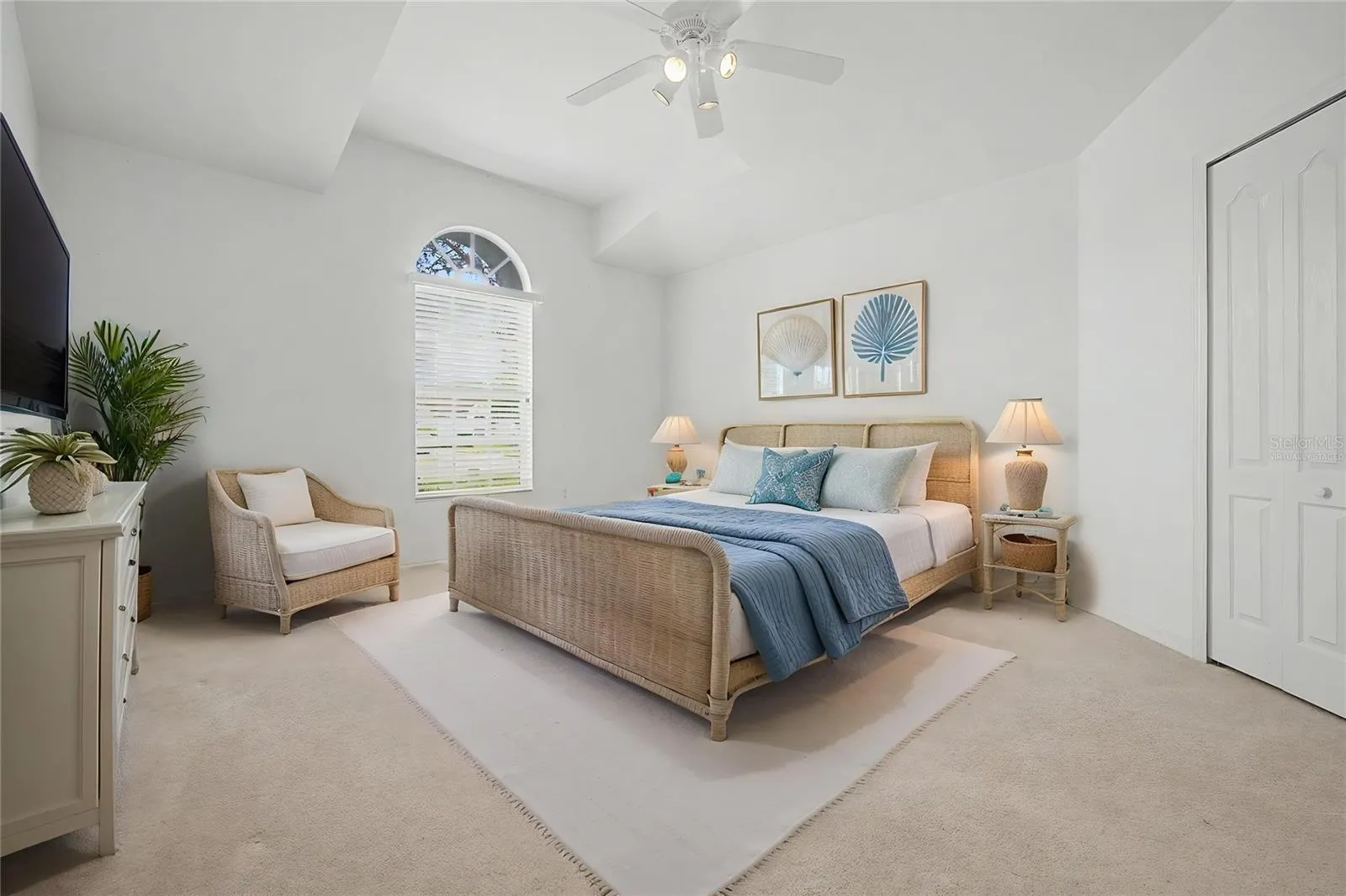 Virtually Staged / 2nd Bedroom