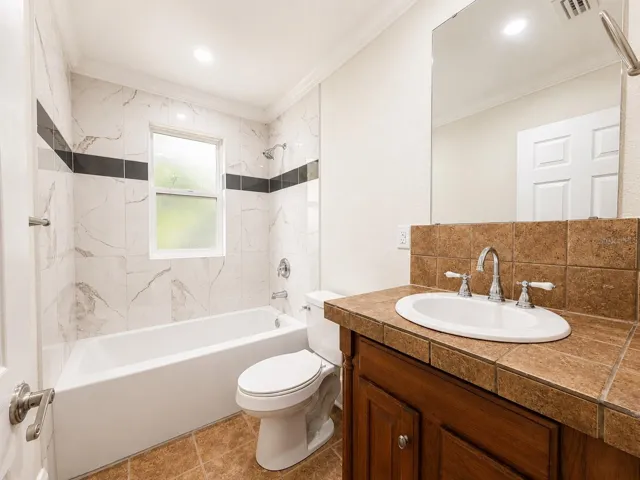hallway bathroom