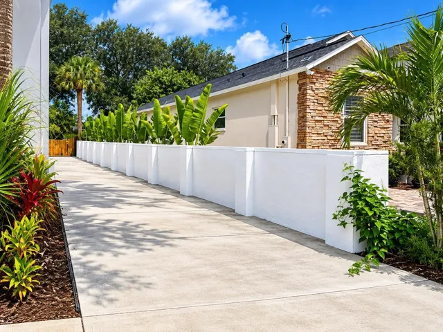 long driveway