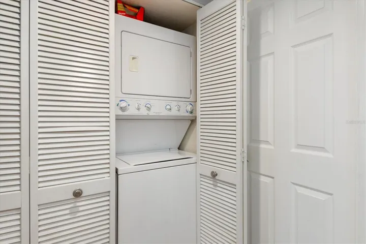 In Unit Stack Washer Dryer