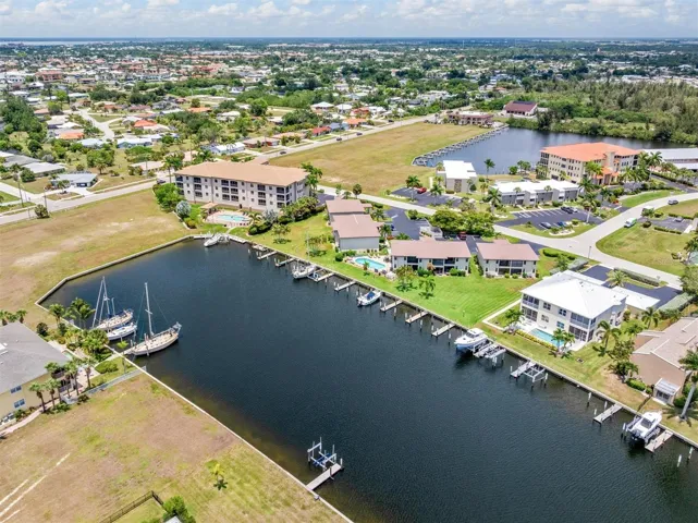 Punta Gorda Isles where the sea wall are maintained by the City.
