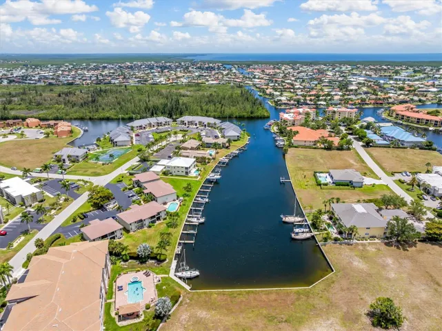Charlotte Harbor on the horizon.