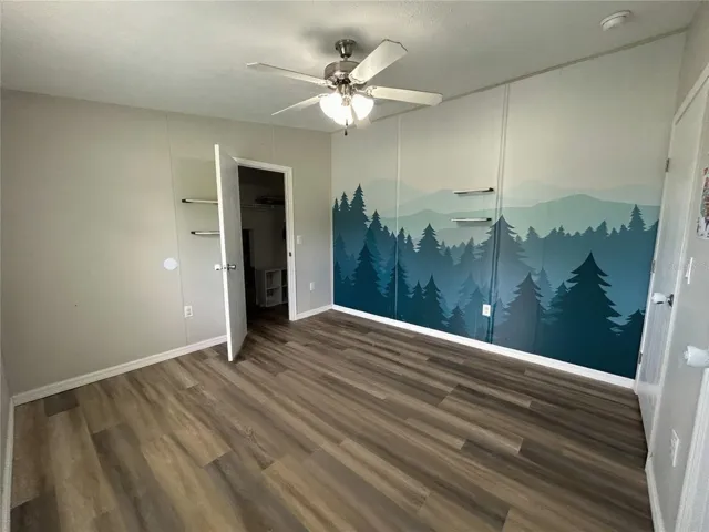 Guest Bedroom #2 with walk-in Closet